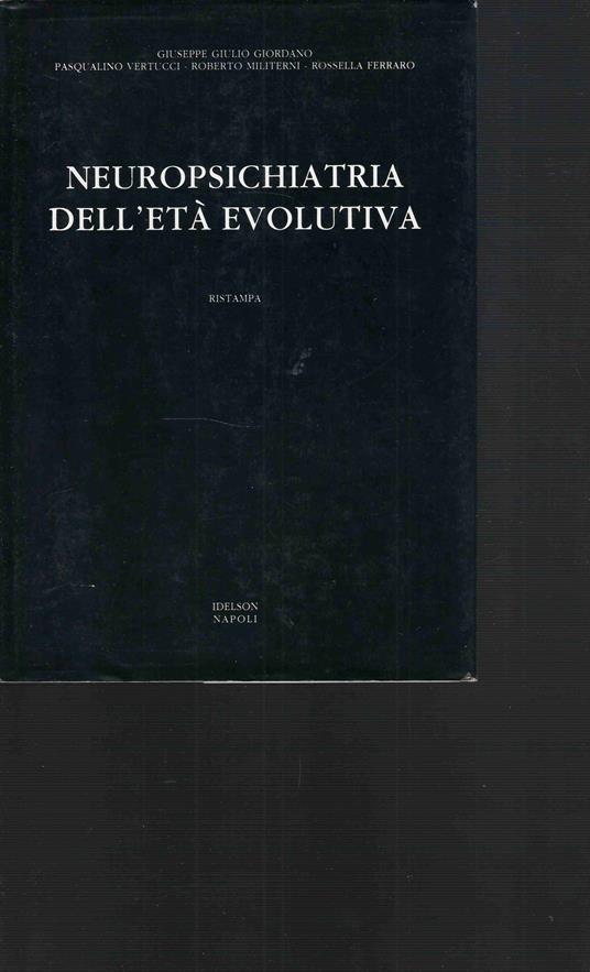 Neuropsichiatria dell'età evolutiva - copertina
