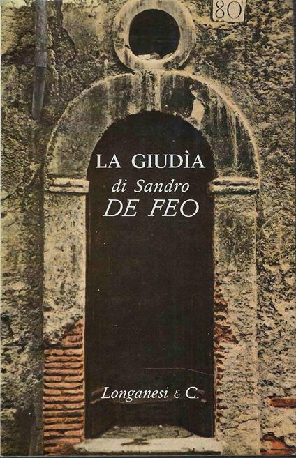 La Giudìa - Sandro De Feo - copertina