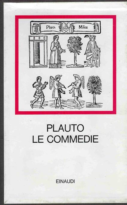 Le Commedie - T. Maccio Plauto - copertina