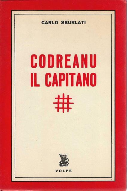 Codreanu il capitano - copertina