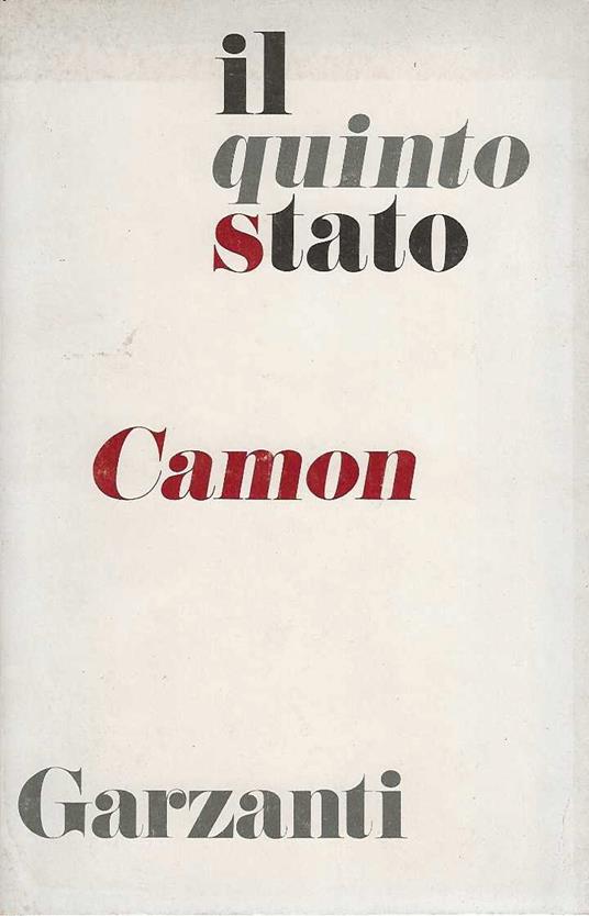 Il Quinto Stato - Ferdinando Camon - copertina
