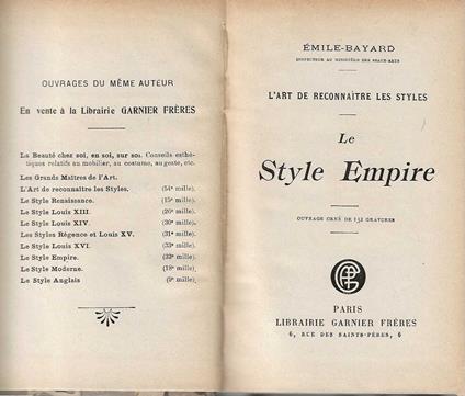 Le Style Empire - copertina