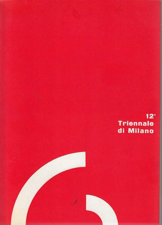 12° Triennale di Milano - copertina