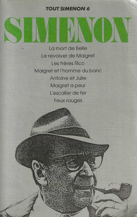 Tout Simenon 6 - Georges Simenon - copertina