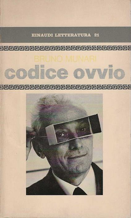 Codice Ovvio - Bruno Munari - copertina