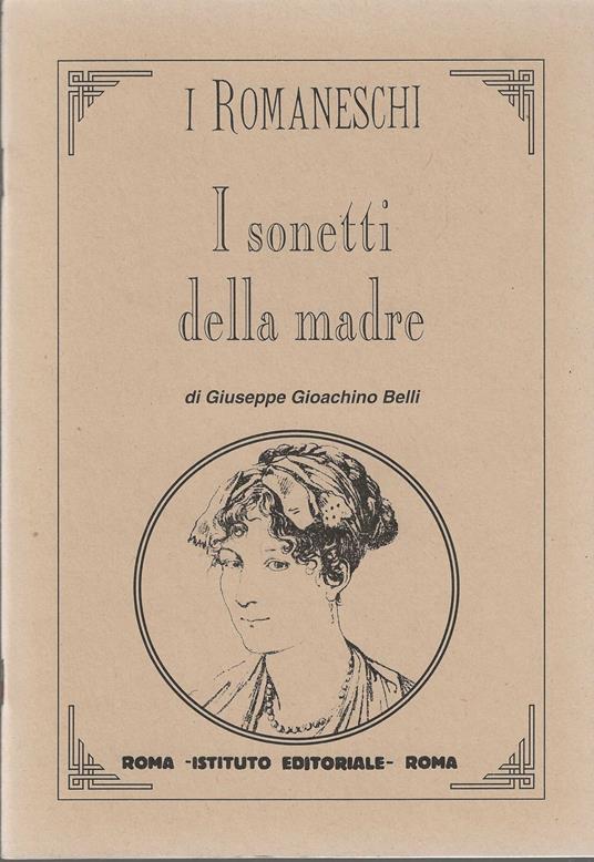 I sonetti della madre - Gioachino Belli - copertina