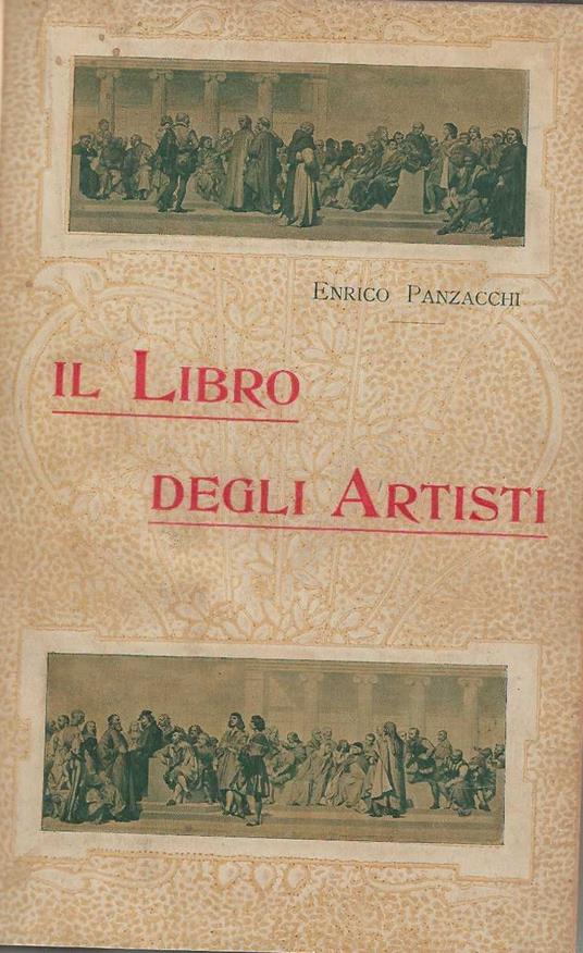 Il Libro degli Artisti - Enrico Panzacchi - copertina