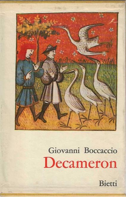 Decameron - Giovanni Boccaccio - copertina