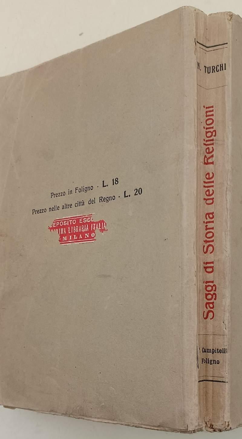 Saggi Di Storia Delle Religioni