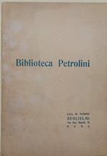 Catalogo Della Biblioteca Teatrale Appartenente Al Celebre Attire Ettore Petrolini