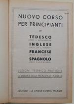 Nuovo Corso Per Principianti Di Tedesco-Inglese-Francese-Spagnolo