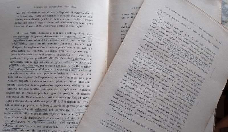 Diritto E Scienza Giuridica Nella Critica Del Concreto