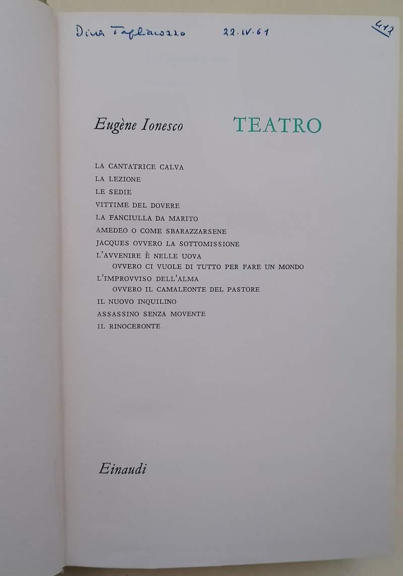 Invito alla Lettura