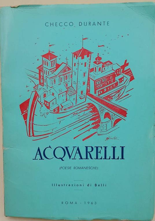 Acquarelli - copertina
