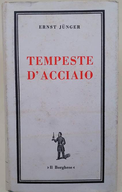Tempeste D'Acciaio - Ernst Jünger - copertina