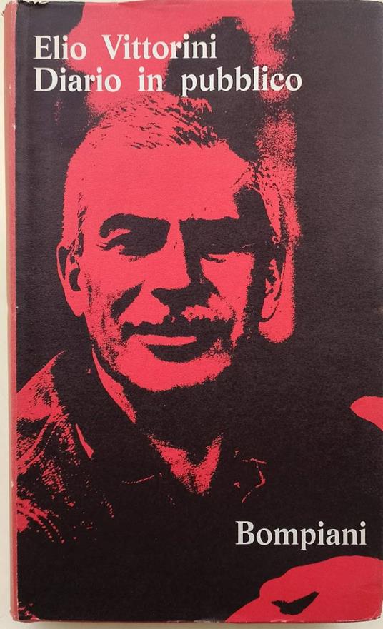 Diario In Pubblico - Elio Vittorini - copertina