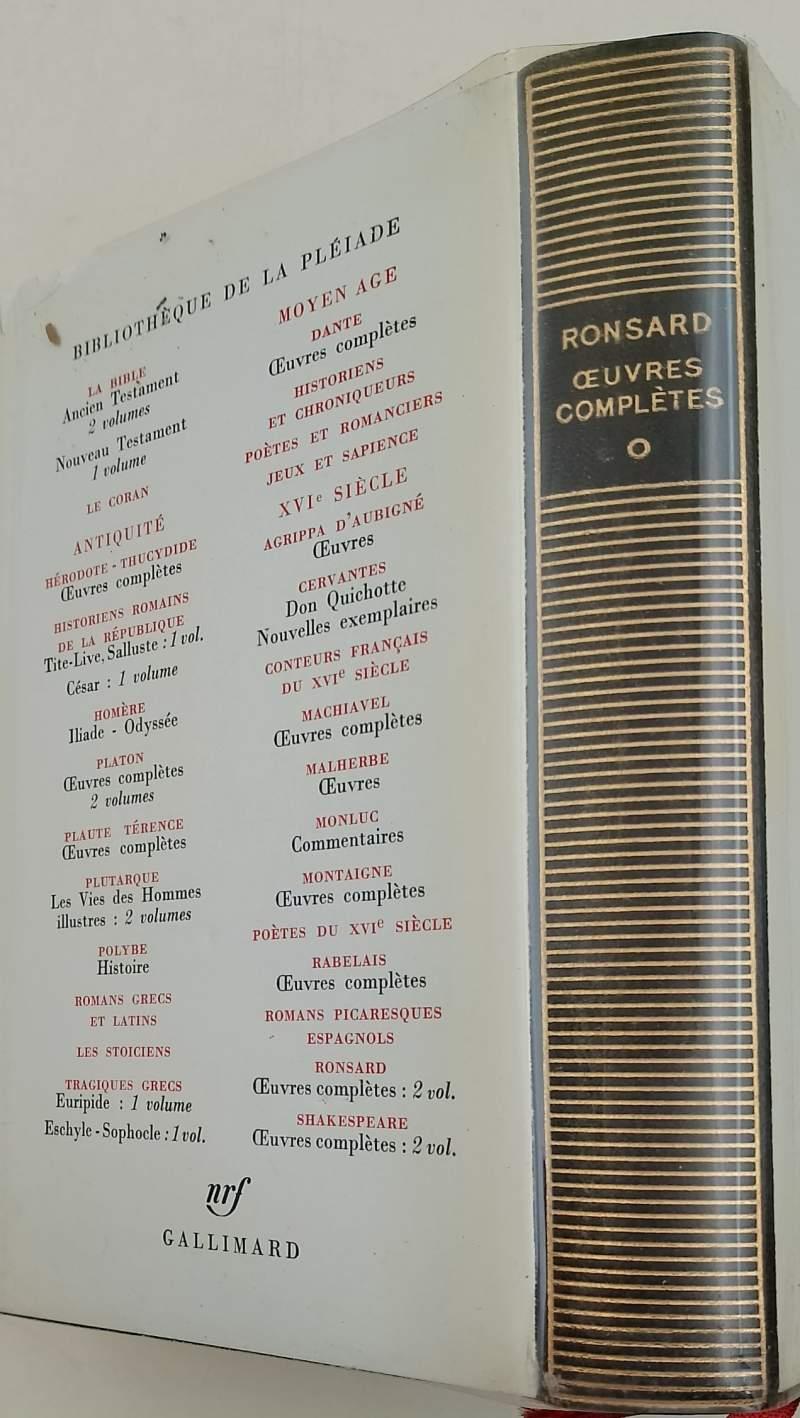 Ronsard- Oeuvres Completes Vol I-