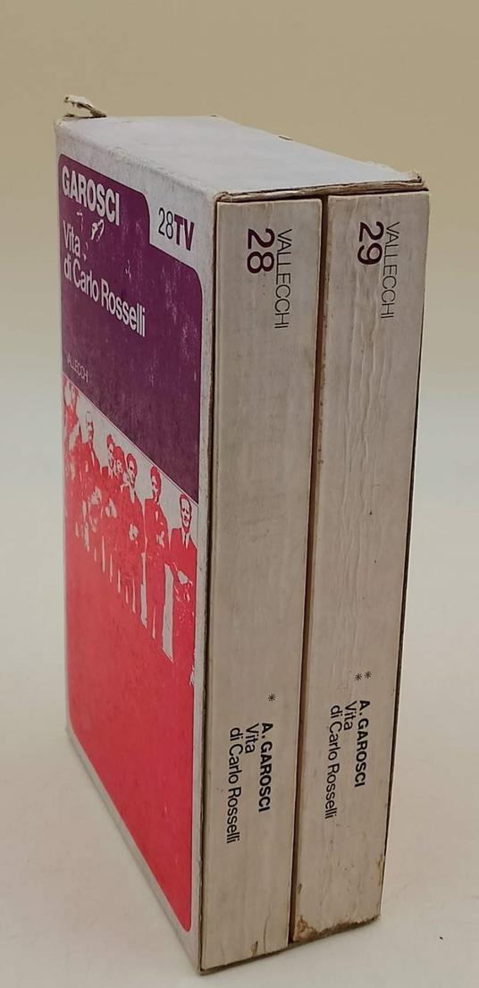 Vita Di Carlo Rosselli-2 Voll. - Aldo Garosci - copertina