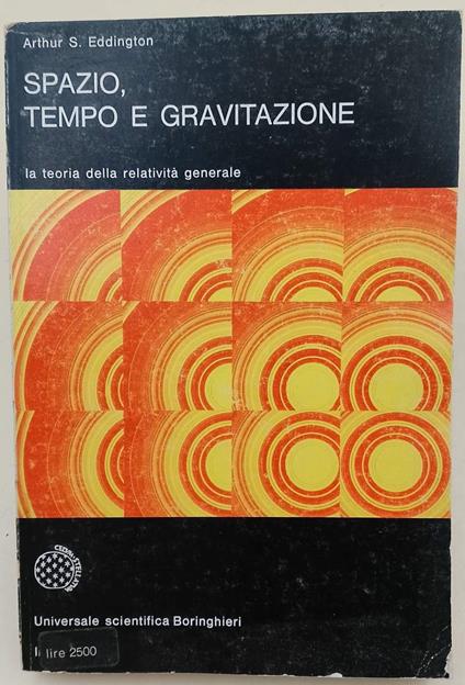 Spazio Tempo E Gravitazione - copertina
