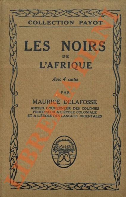Les Noirs de l'Afrique - copertina