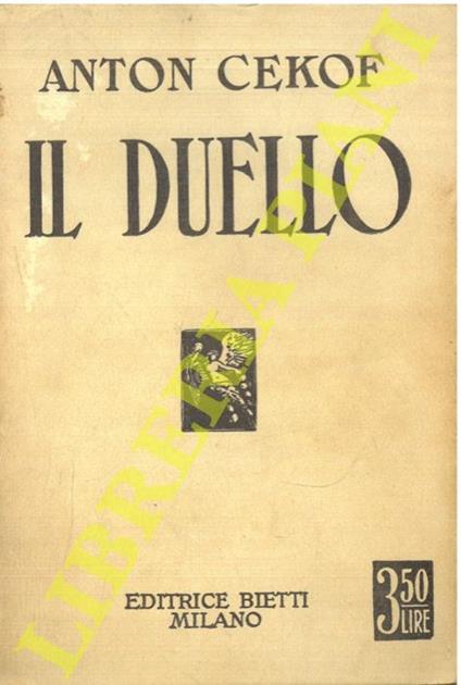 Il duello - Anton Cechov - copertina
