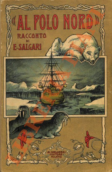 Al Polo Nord - Emilio Salgari - copertina