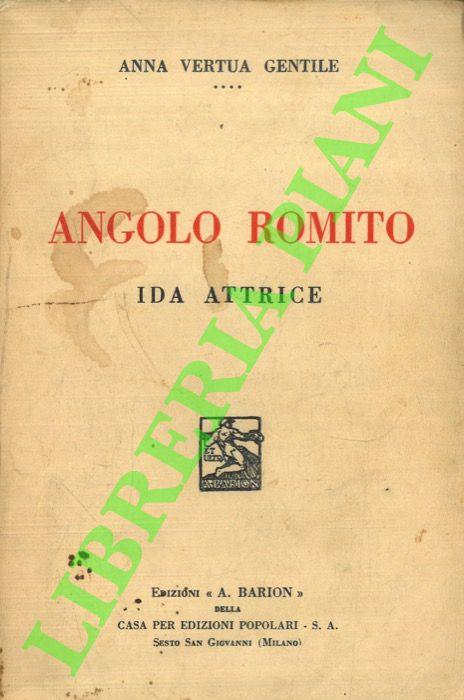 Angolo romito. Ida attrice - Anna Vertua Gentile - copertina