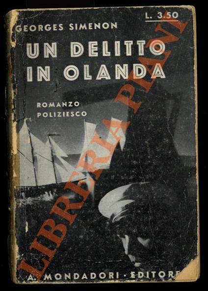 Un delitto in Olanda - Georges Simenon - copertina
