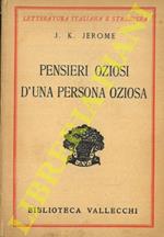 Pensieri oziosi d’una persona oziosa