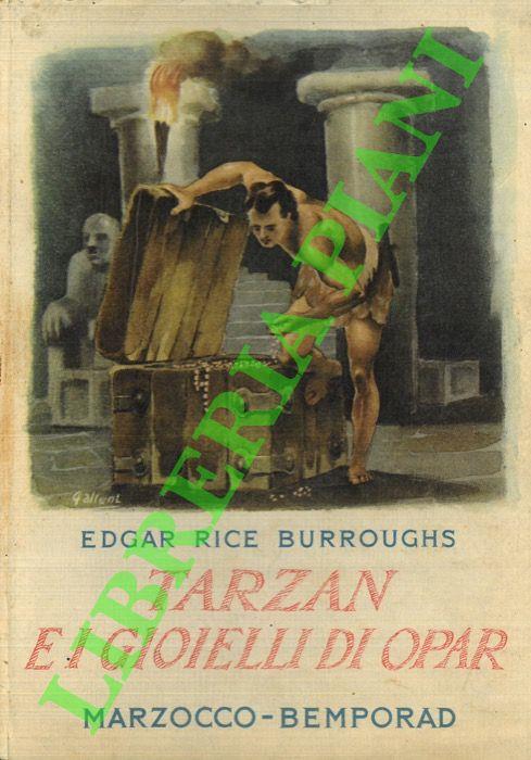 Tarzan e i gioielli di Opar - Edgar Rice Burroughs - copertina