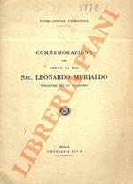 Commemorazione del servo di Dio Sac. Leonardo Murialdo fondatore dei PP. Giuseppini