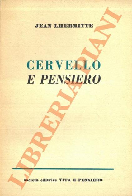 Cervello e pensiero - Jean Lhermitte - copertina