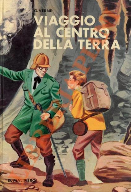 Viaggio al centro della terra - copertina