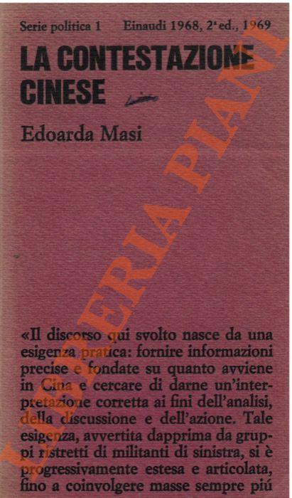 La contestazione cinese - Edoarda Masi - copertina