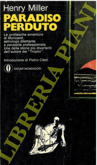 Paradiso perduto - Henry Miller - copertina
