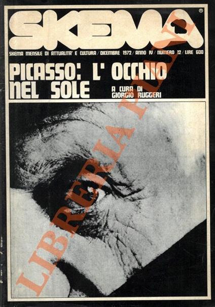 Picasso: L’occhio nel sole - Giovanni Ruggeri - copertina