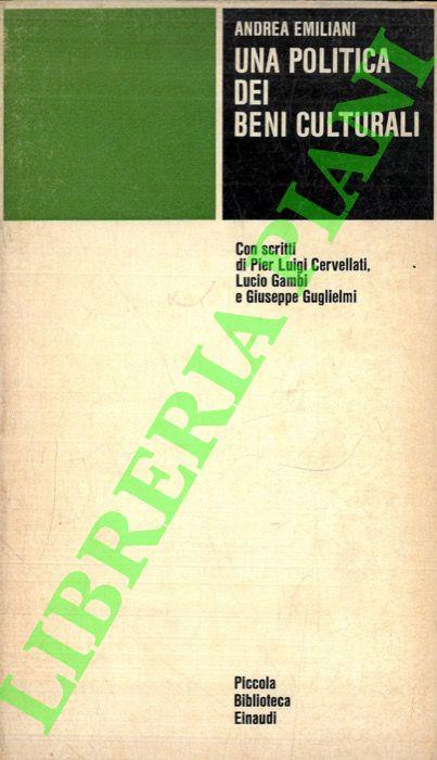 Una politica dei Beni Culturali - Andrea Emiliani - copertina