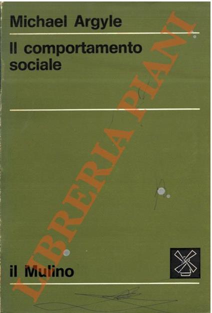 Il comportamento sociale - Michael Argyle - copertina