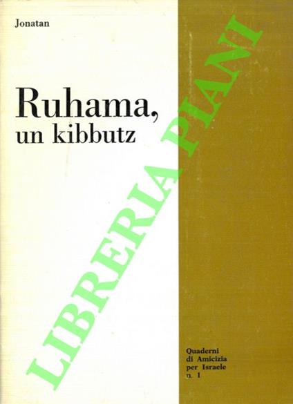 Israele, anni trenta - Jonathan - copertina