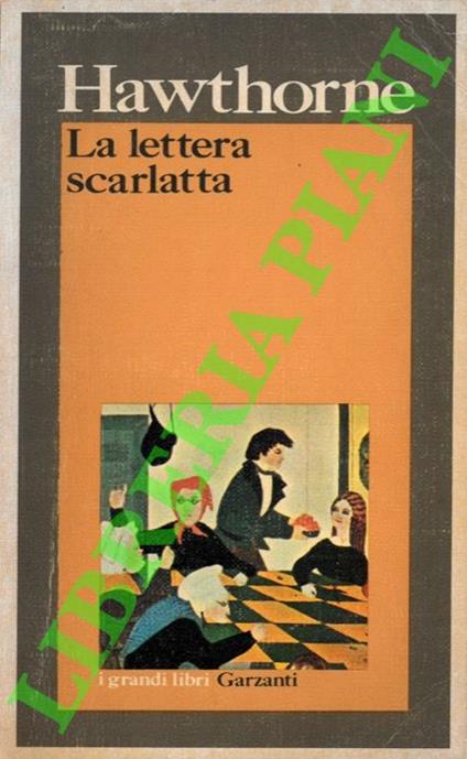 La lettera scarlatta - Nathaniel Hawthorne - copertina
