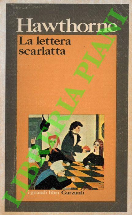 La lettera scarlatta - Nathaniel Hawthorne - copertina