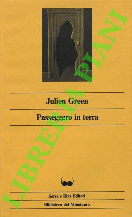 Passeggero in terra - Julien Green - copertina