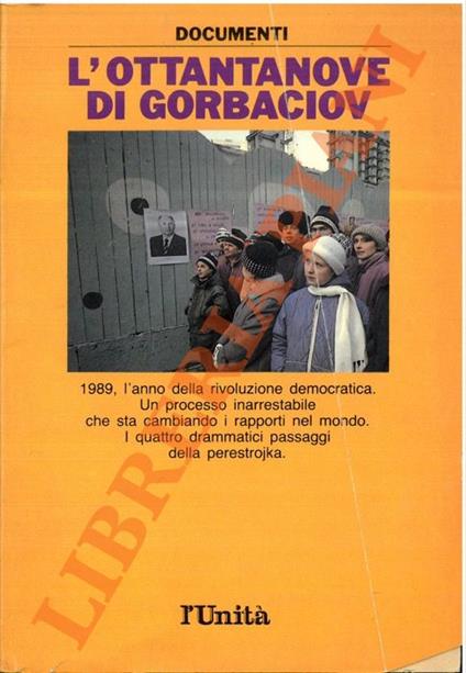L’Ottantanove di Gorbaciov - Adriano Guerra - copertina