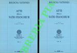 Atti della Natio Francorum (5-7 ottobre 1989)