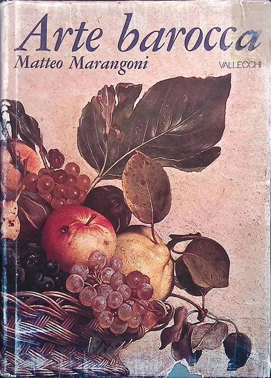 Arte Barocca - Matteo Marangoni - copertina