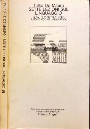 Sette lezioni sul linguaggio - Tullio De Mauro - copertina