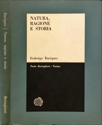 Natura, ragione e storia - Federigo Enriques - copertina