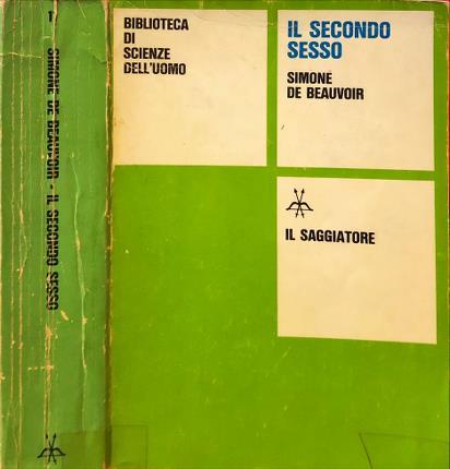 Il secondo sesso - Simone de Beauvoir - copertina