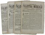 PALESTRA MUSICALE. Anno I/1872 - N. 17, 23, 25, 28. - Civelli, - 1872