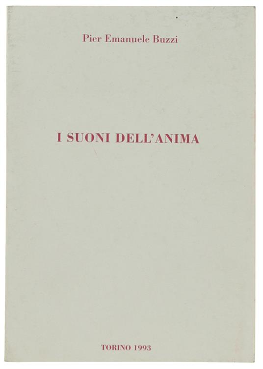 I Suoni Dell'Anima - copertina